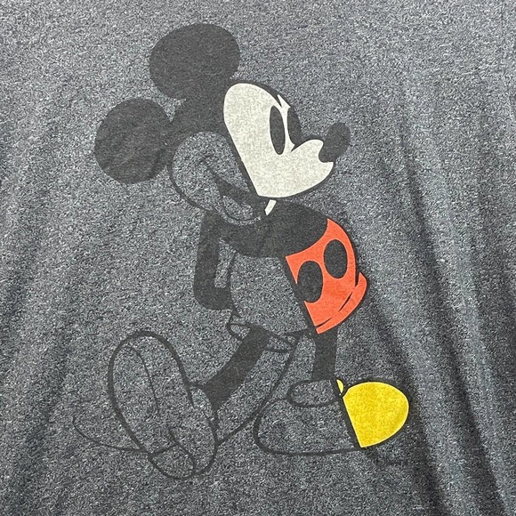 Abercrombie And Fitch Shirt Womens Medium Gray Mickey Mouse Disney Cartoon - Picture 4 of 8